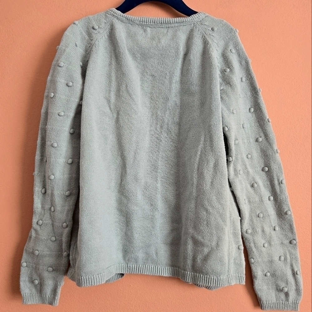 H&M Girls’ Mint Green Cardigan - Size 6-8Y - Picture 2 of 5